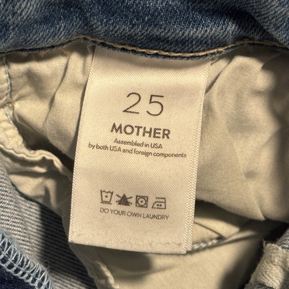 MOTHER The Hustler Ankle Fray "One Last Trip" Size 25 - Picture 3 of 11